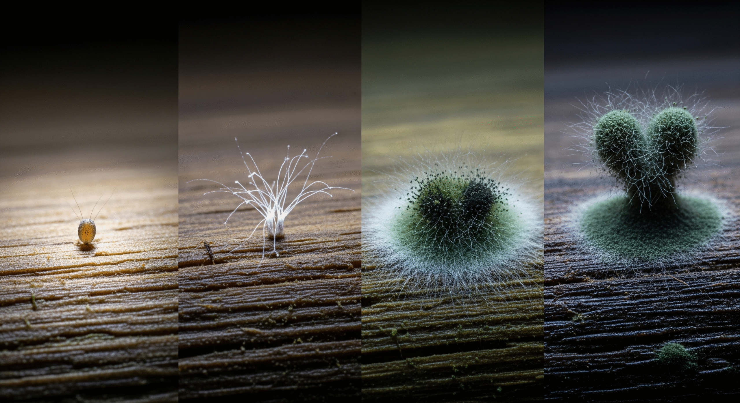 Full Guide to The 4 Stages of Mould Growth